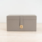 Cato storage box with premium leather-look finish and modern minimalist design.