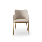 Front view of Cloud chair showing elegant minimalist design