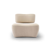 Front view of Yeti plush lounge chair