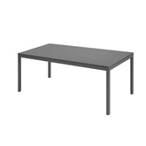 Asta outdoor dining table in 1.4-meter size, ideal for small patios or balconies.