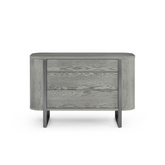 Dozza 1.2M Sideboard Console with sleek wood veneer finish, perfect for modern and luxury interiors.