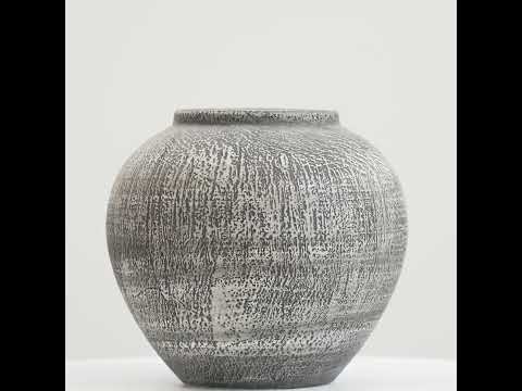 Kaya Vase Round - Tarnish Pot