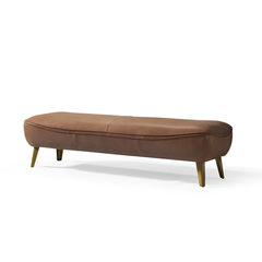 Nefe Leather Bench