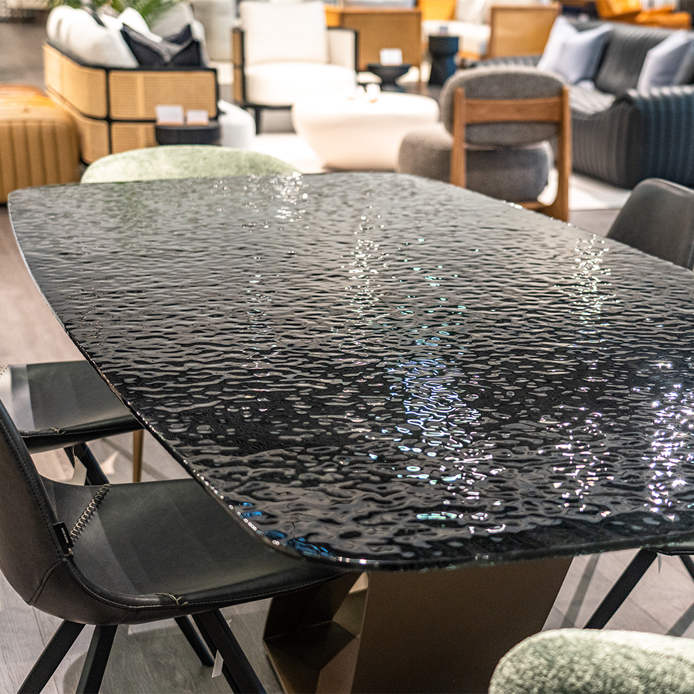 Byron Glass Dining Table