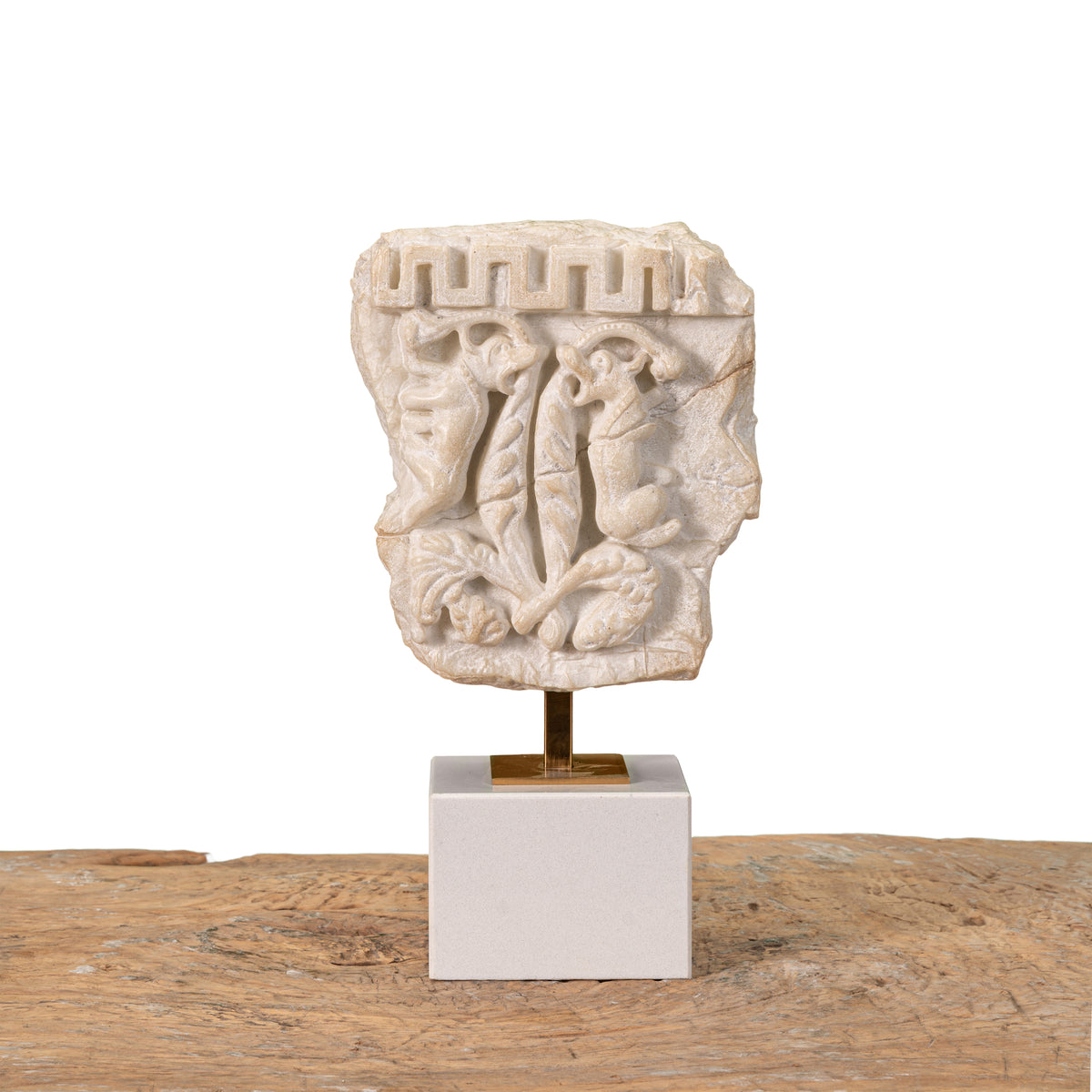 Table Top - Leaf Statue