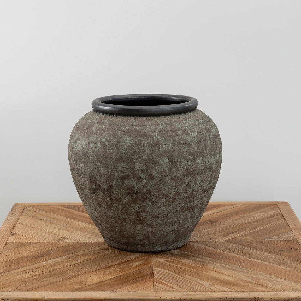 Patina Pot - Round