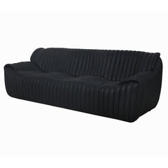 Erfurt 3 seater Sofa - Black