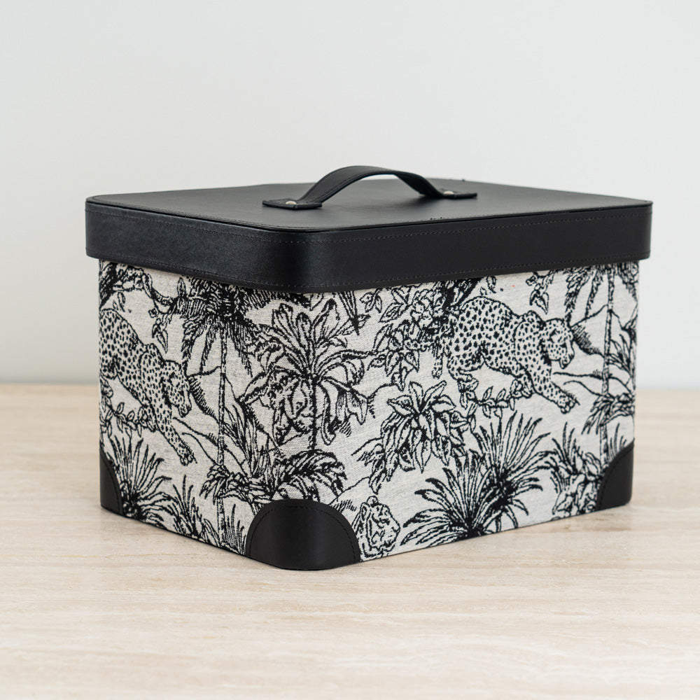 Elegant storage chest with contemporary design and durable materials for long-lasting use.