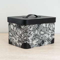 Elegant storage chest with contemporary design and durable materials for long-lasting use.