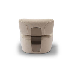 Yeti Accent Chair Polyester, Brushed Bronze