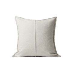 Beige Wool Cushion