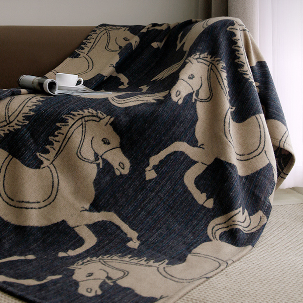 Horsehair Throw