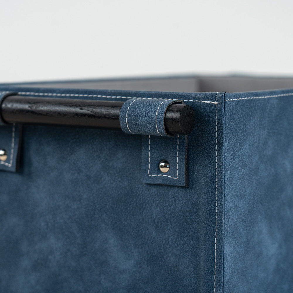 Practical and elegant storage chest for documents, accessories, or keepsakes.