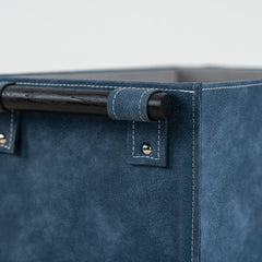 Practical and elegant storage chest for documents, accessories, or keepsakes.