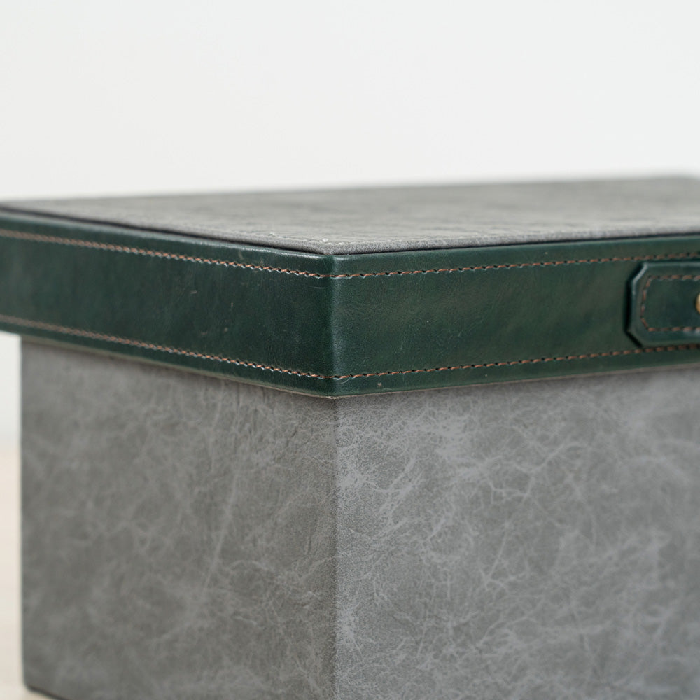 Decorative storage box ideal for office, bedroom, or living room décor.