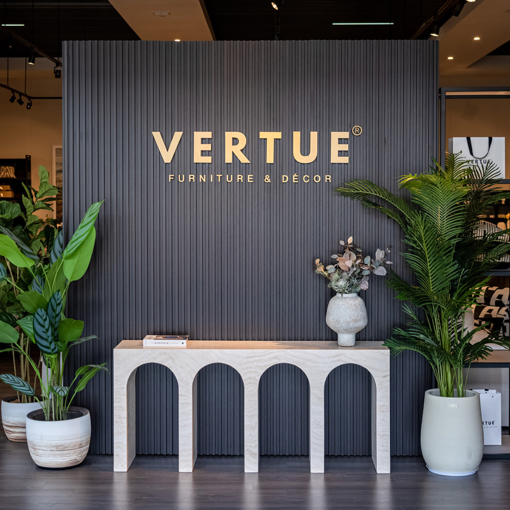 Vasi Travertine Console