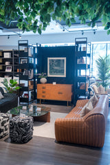 Briston Leather Sideboard