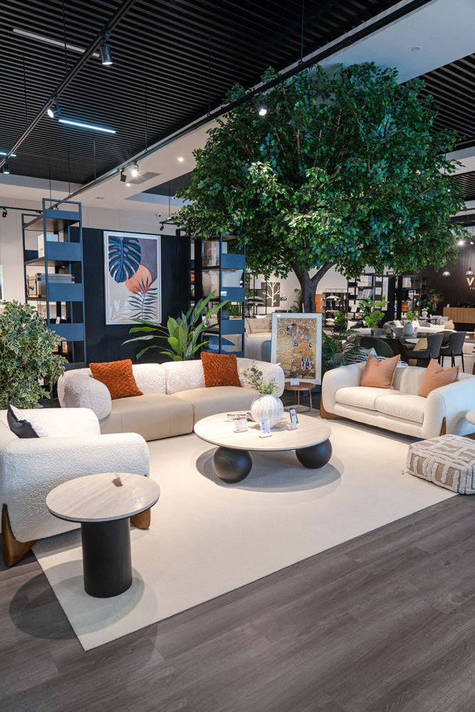 Cava Travertine Coffee Table