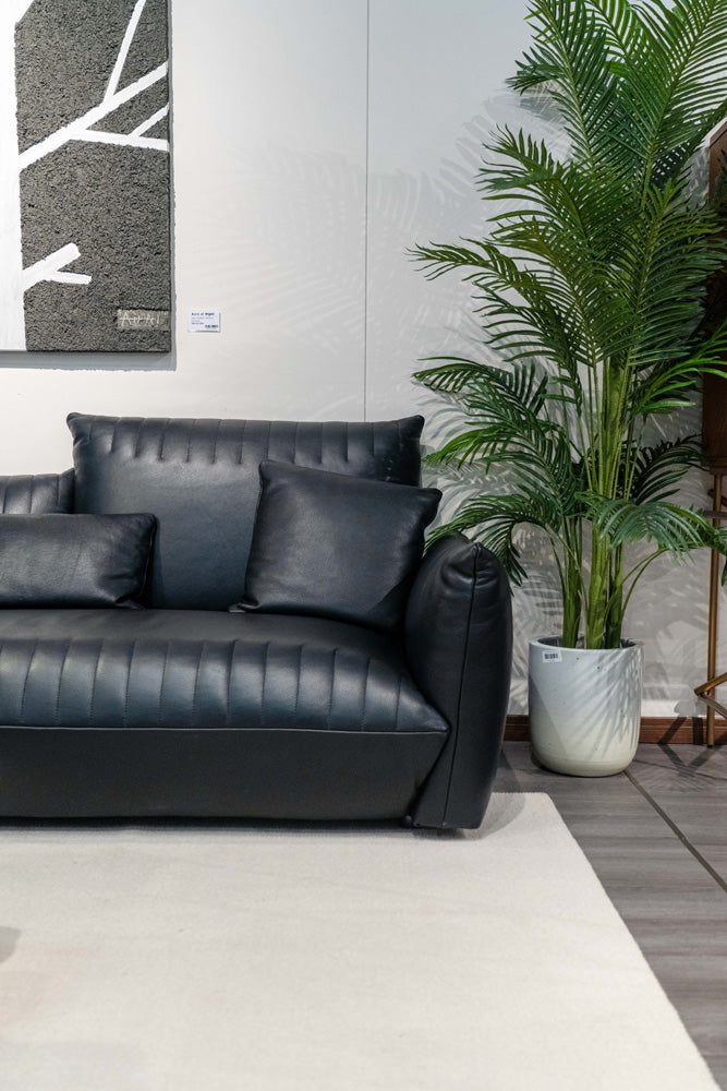 Noto 4 Seater Leather Sofa