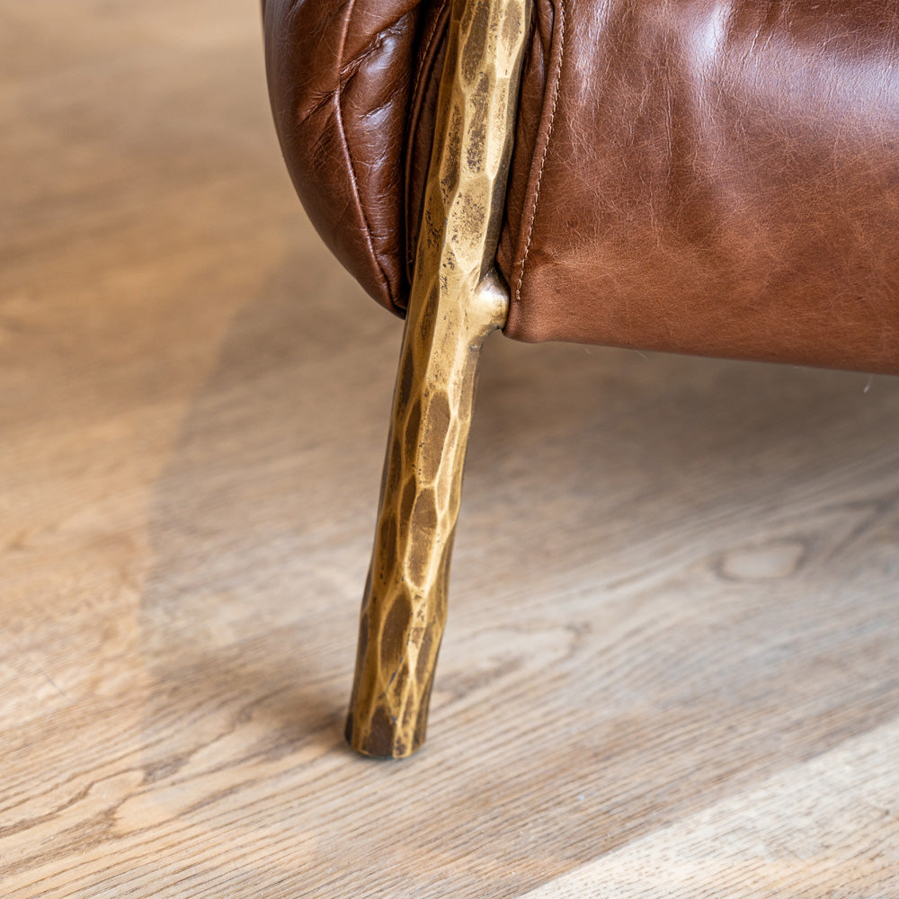 Cassis Leather Armchair