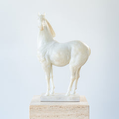 White Vintage Horse