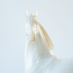 White Vintage Horse