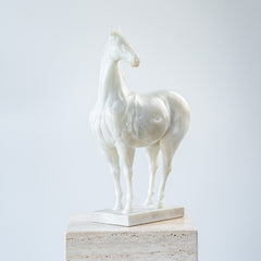 White Vintage Horse