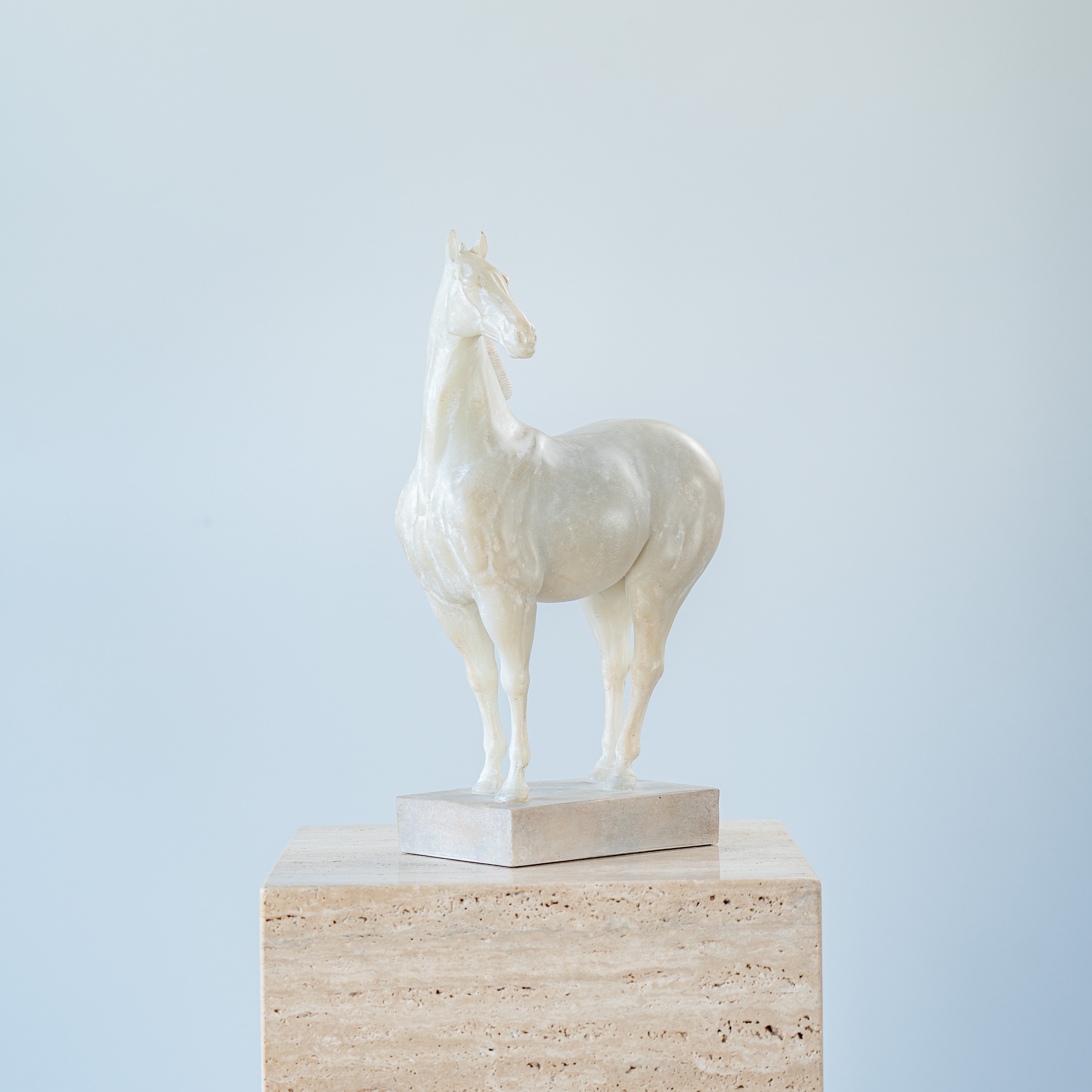 White Vintage Horse