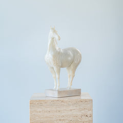 White Vintage Horse