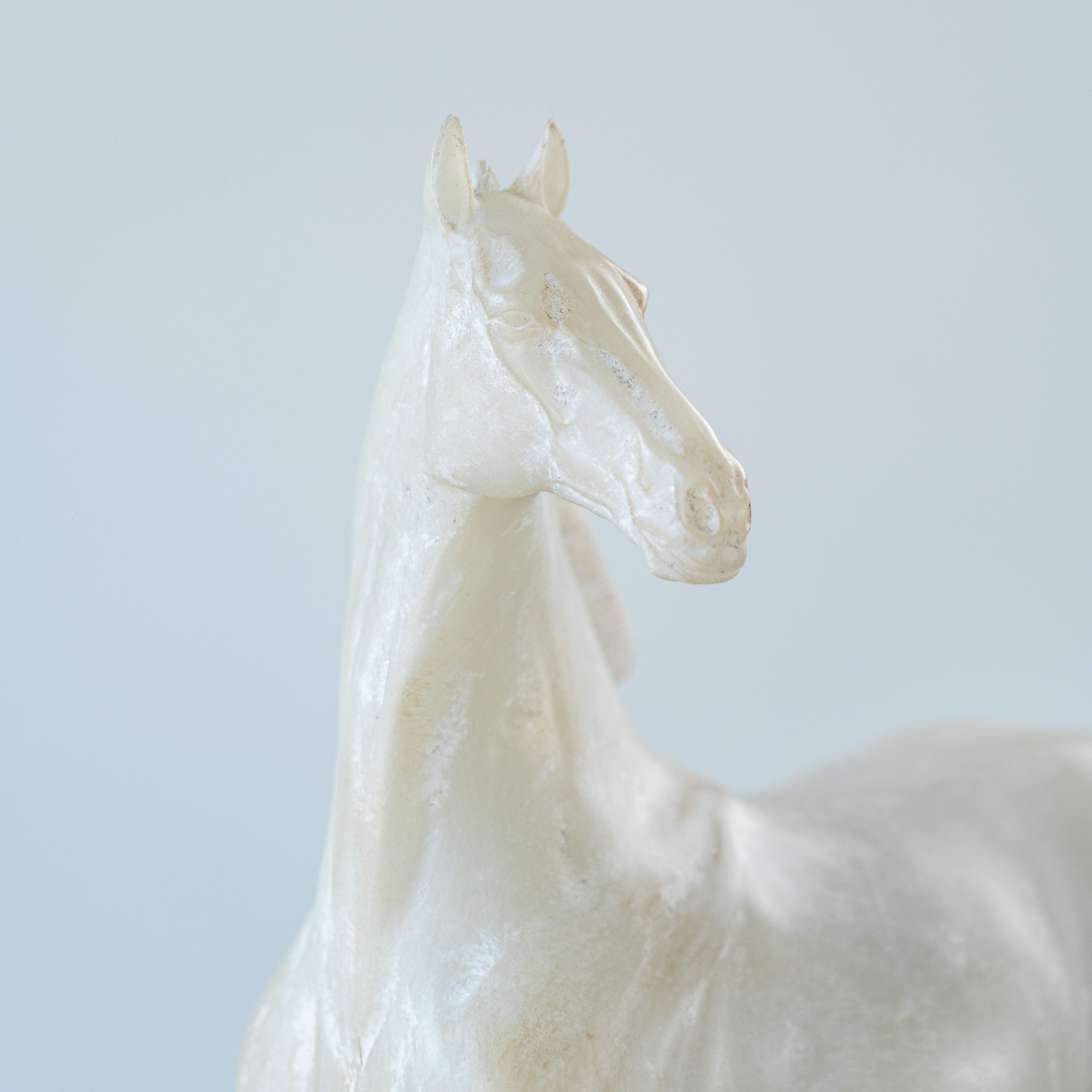 White Vintage Horse