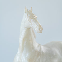 White Vintage Horse