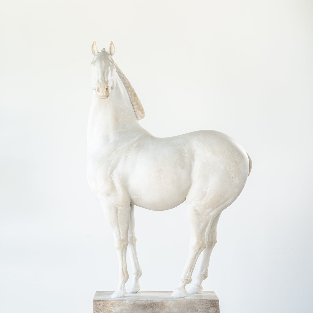 White Vintage Horse