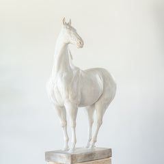 White Vintage Horse