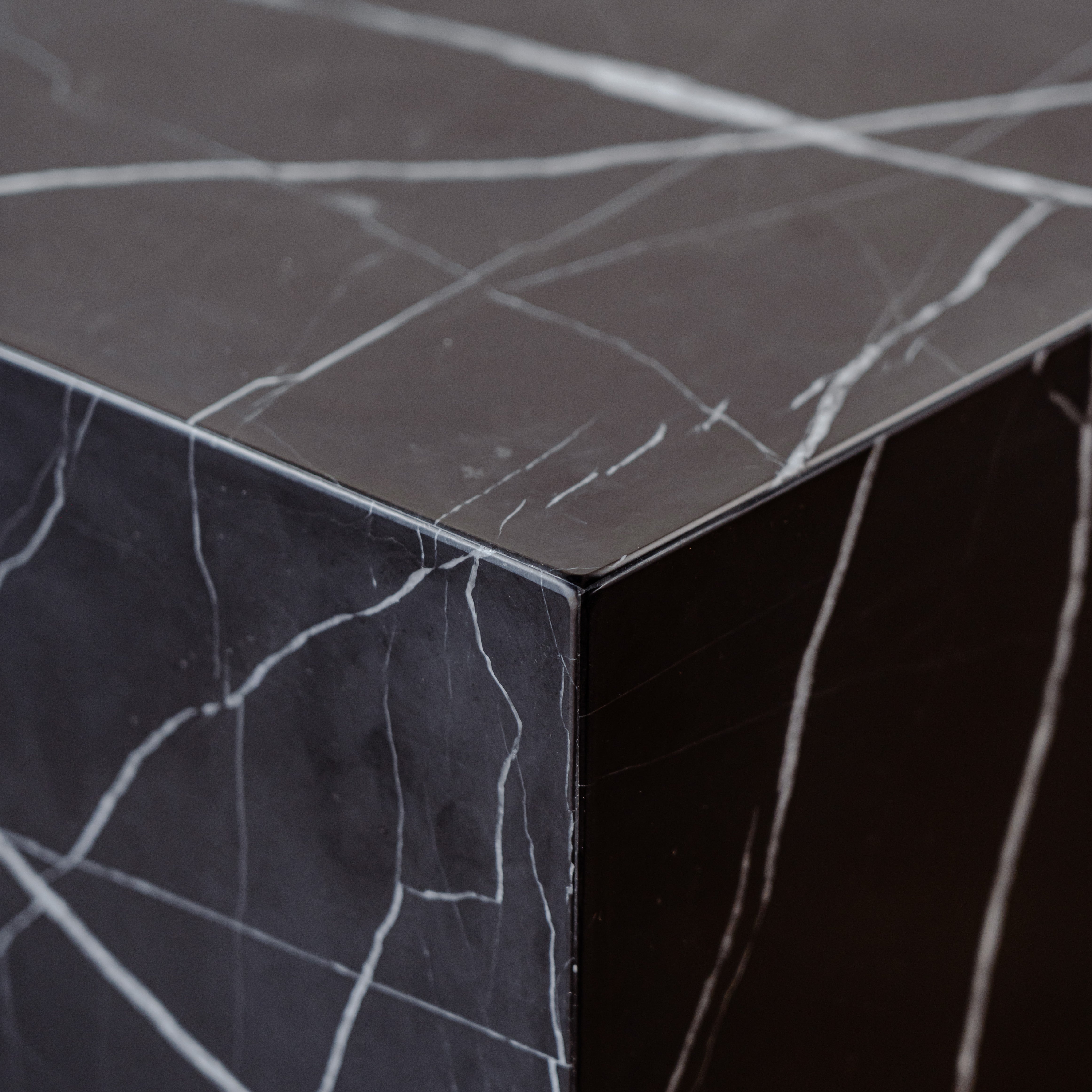 Black Marble Plinth