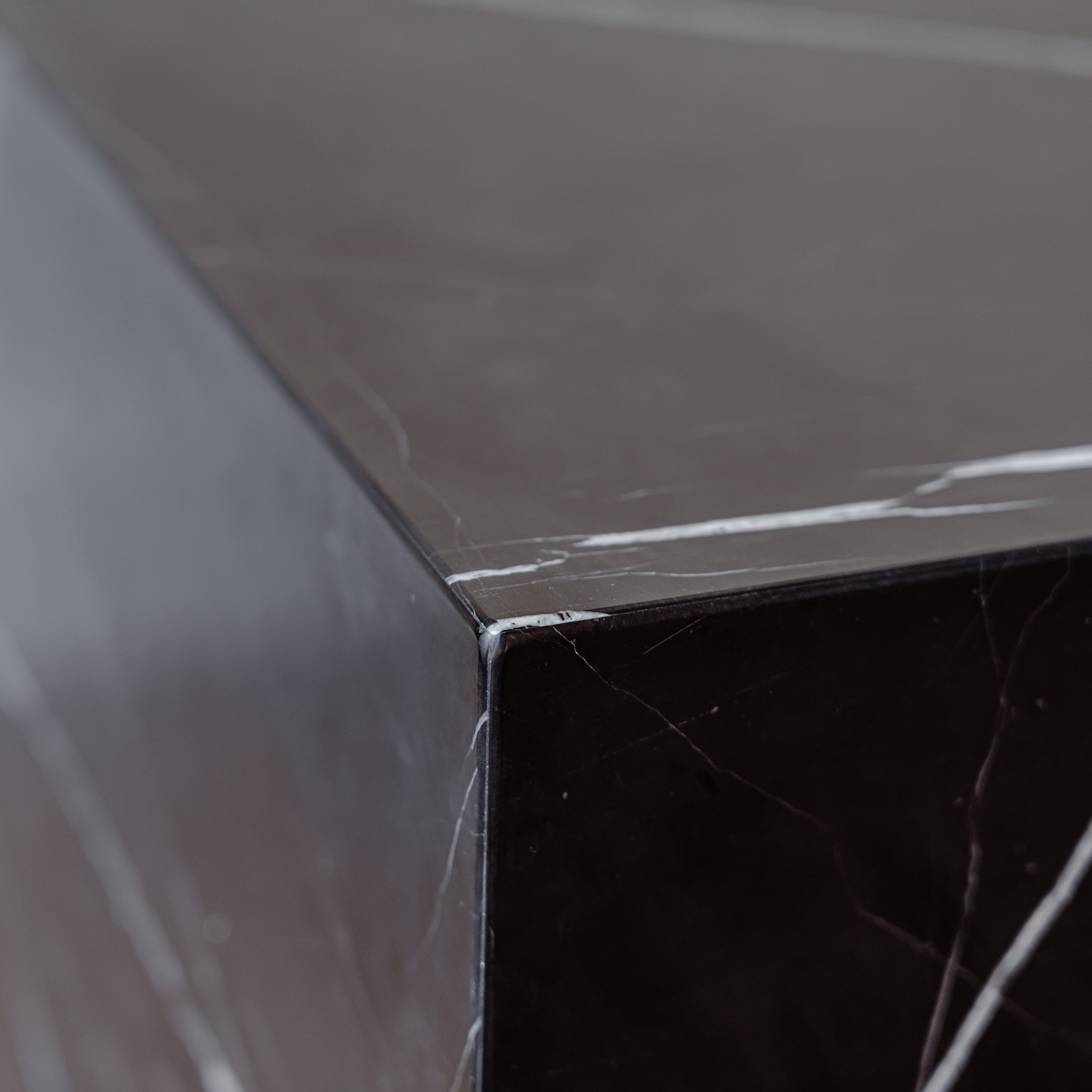 Black Marble Plinth