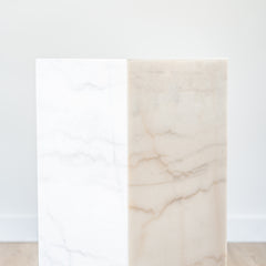 White Marble Plinth