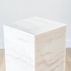White Marble Plinth