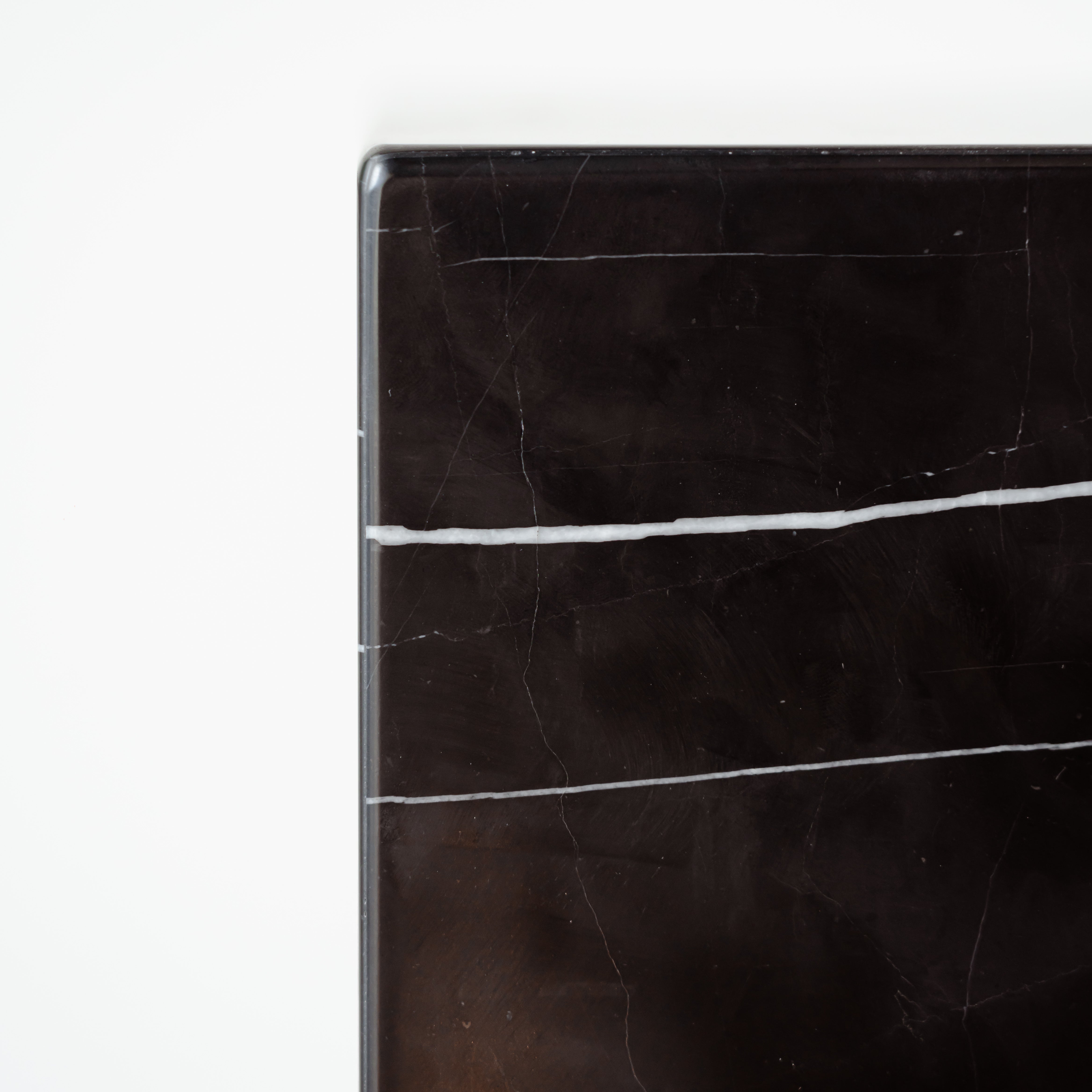 Black Marble Plinth
