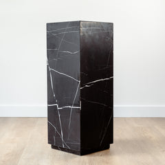 Black Marble Plinth