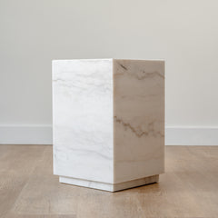 White Marble Plinth