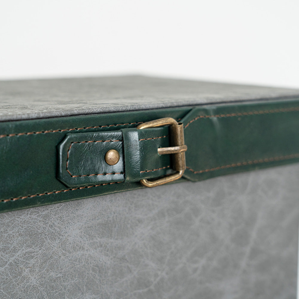 Sleek home accessory storage box that blends seamlessly with modern interiors.