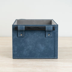 Functional storage box designed for versatile home and office use.