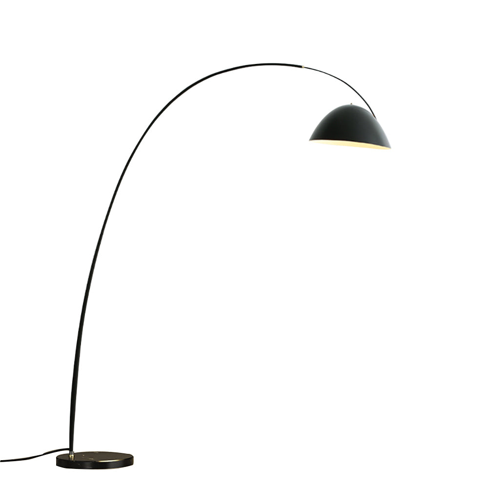 Luz Arc Black Floor Lamp