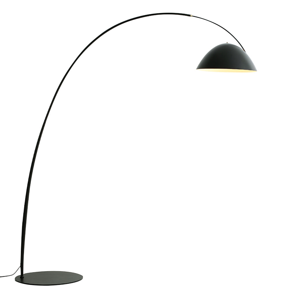 Luz Arc Black Floor Lamp