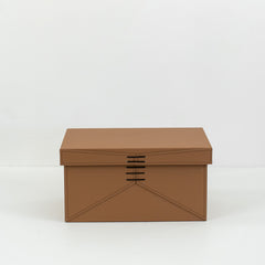 Luxury PU leather box with velvet interior, designed for storing jewelry, accessories, and everyday essentials.