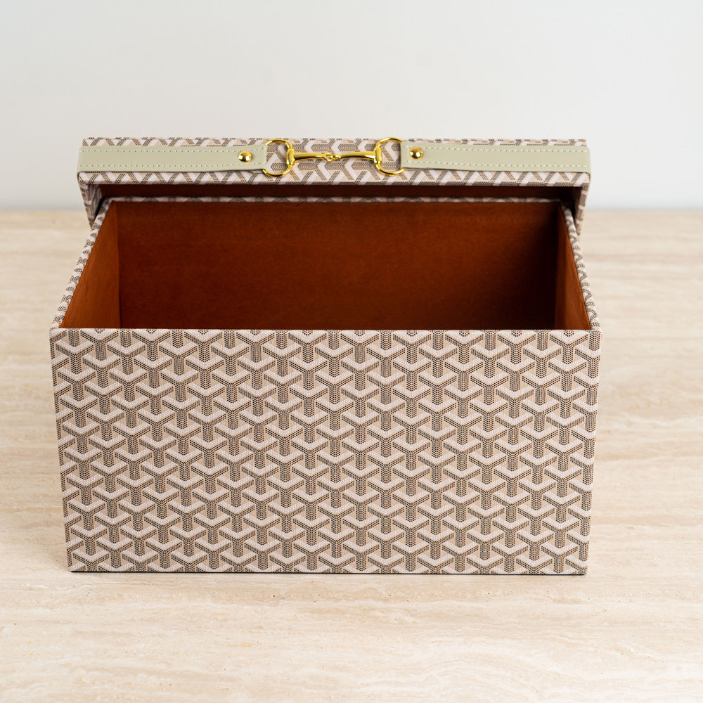 Premium decorative box suitable for bedroom, office, or living space.