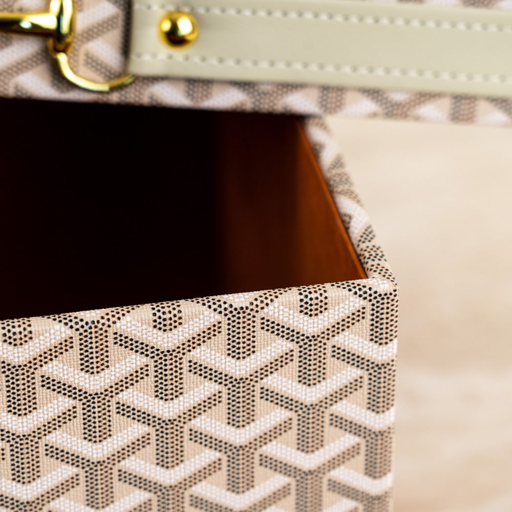 Chic home storage organizer ideal for keeping accessories neatly stored.