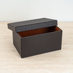 Luxury woven organizer for jewelry, accessories, and everyday essentials