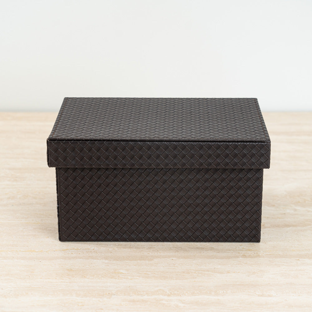 Premium handcrafted keepsake box designed for tidy storage of personal items