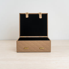 Stylish storage organizer ideal for modern or classic interior décor.